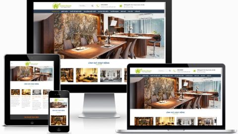 Theme WordPress - Công ty thiết kế, thi công nội thất 03