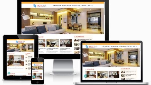 Theme WordPress - Công ty thiết kế, thi công nội thất 05