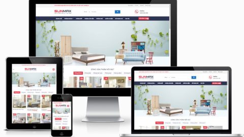 Theme WordPress - Nội thất 08
