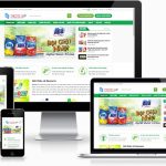 Theme WordPress – Bán bột giặt, nước tẩy rửa