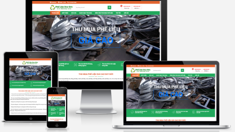 Theme WordPress - Thu mua đồng nát, phế liệu