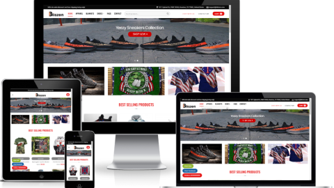 Theme wordpress - Bán bán đồ lưu niệm, áo thun POD