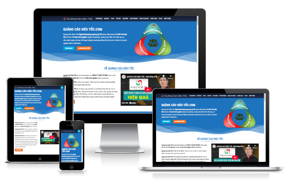 Theme WordPress - Quảng cáo