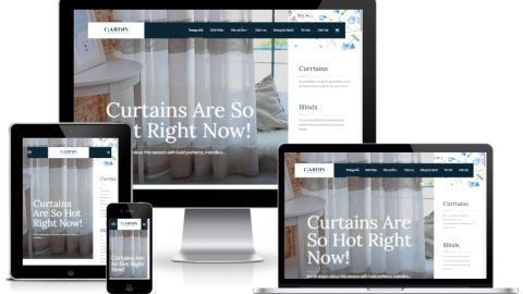 Theme WordPress - Bán rèm cửa 02