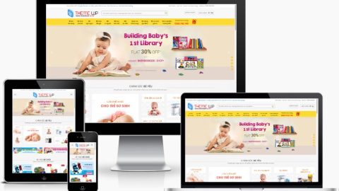 Theme WordPress - Bán sản phẩm mẹ và bé