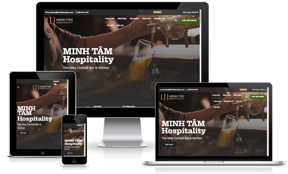 Theme WordPress - Bán bia rượu