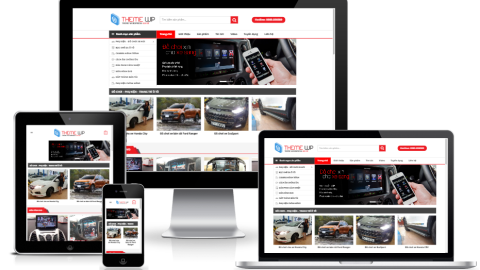 Theme WordPress - Bán phụ kiện, đồ chơi ô tô