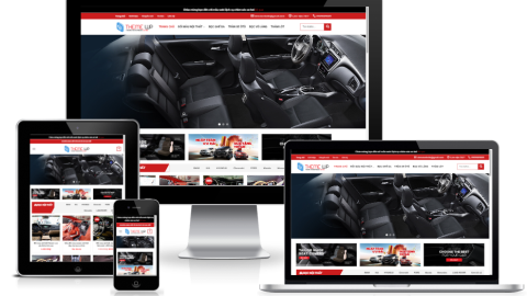 Theme WordPress - Bán nội thất ô tô
