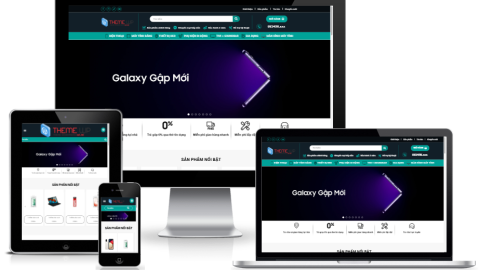 Theme WordPress - Samsung shop