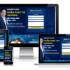 Theme WordPress Landing page - Tọa đàm shark Hưng