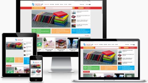 Theme WordPress - Bán sản phẩm từ mica