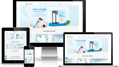 Theme WordPress - Bán máy lọc nước 03