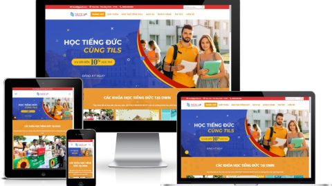Theme WordPress - Trung tâm đào tạo tiếng Đức