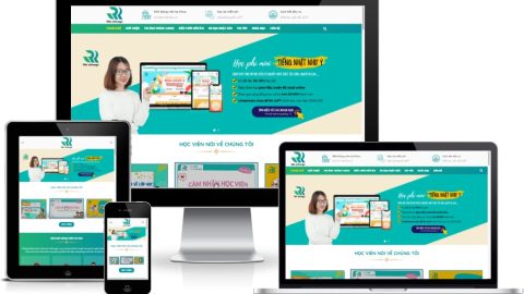 Theme WordPress - Trung tâm học tiếng Nhật