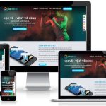 Theme WordPress Landing page – Giới thiệu lớp học võ thuật