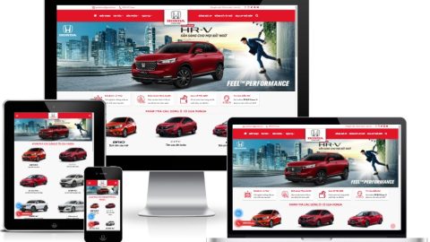 Theme WordPress - Bán ô tô Honda 02