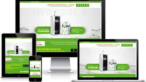 Theme wordpress lading page - Bán giới thiệu máy lọc nước