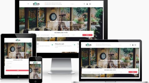 Theme WordPress - Khách sạn 04