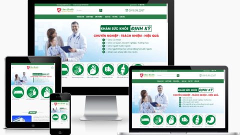 Theme WordPress - Dịch vụ, phòng khám sức khỏe