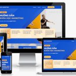 Theme WordPress landing page – Khóa học Marketing Online