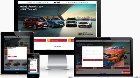 Theme WordPress - Bán ô tô KIA