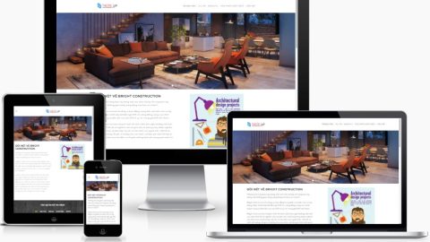 Theme WordPress - Công ty kiến trúc 4