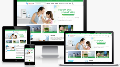 Theme WordPress - Bán máy lọc khí 03