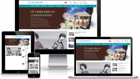 Theme WordPress - Công ty luật