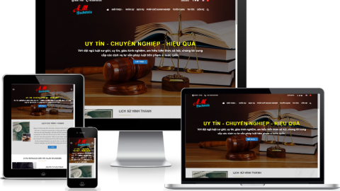 Theme WordPress - Luật sư 04