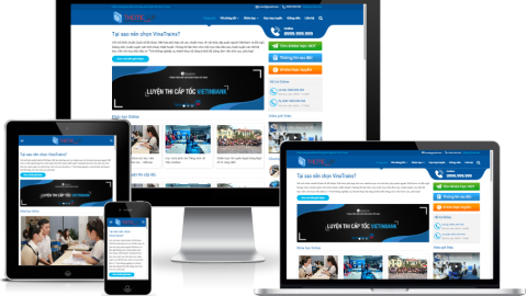 Theme WordPress - Trung tâm luyện thi