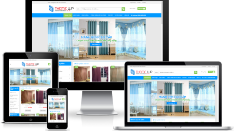Theme WordPress - Cửa hàng bán mành rèm