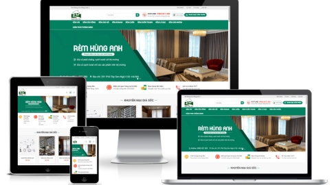 Theme WordPress - Cửa hàng bán mành rèm 02