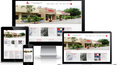 Theme WordPress - Công ty sản xuất linh kiện