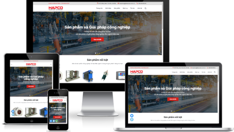 Theme WordPress - Nhà cung cấp thiết bị cơ khí