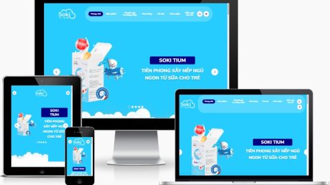 Theme WordPress - Bán sữa cho bé